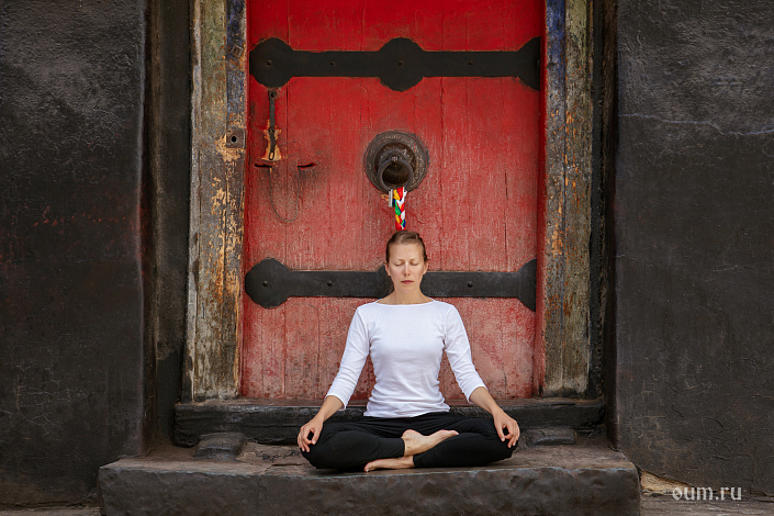медитация, асана