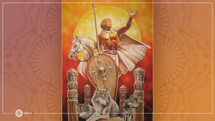 ярило, сурья, солнце, волк