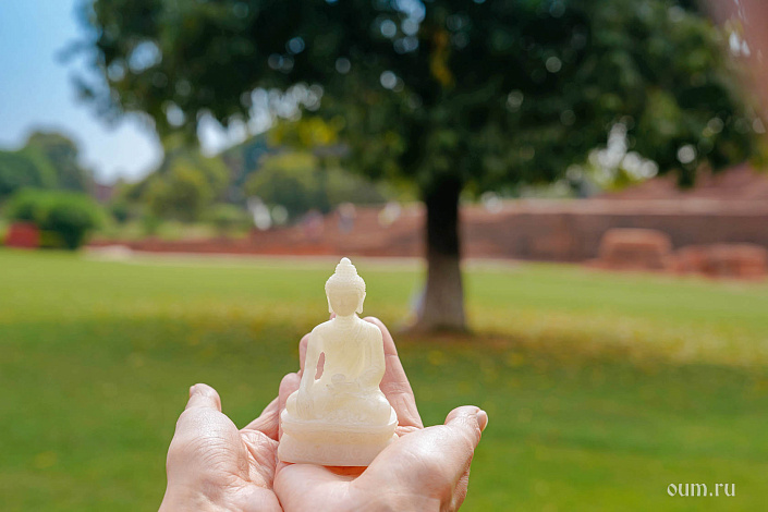 Будда в руках