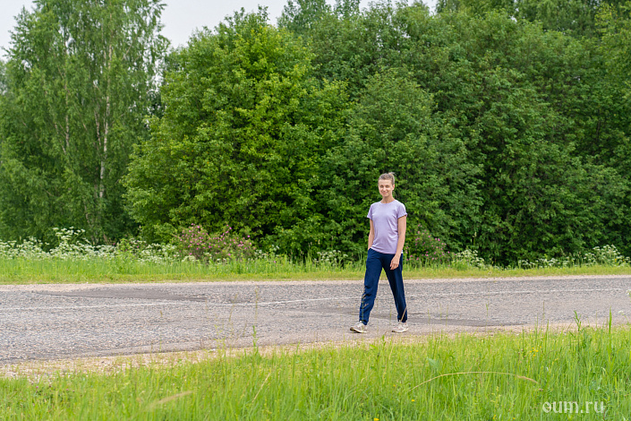 прогулка в лесу