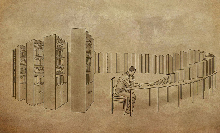 закон кармы, домино