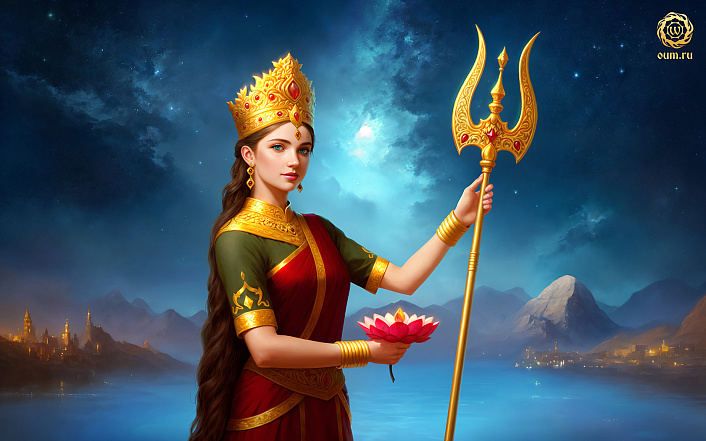 Богиня Парвати. Автор: Сергей Пидгайко фото