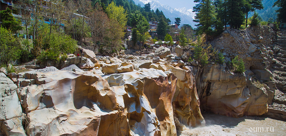 скалы, Индия