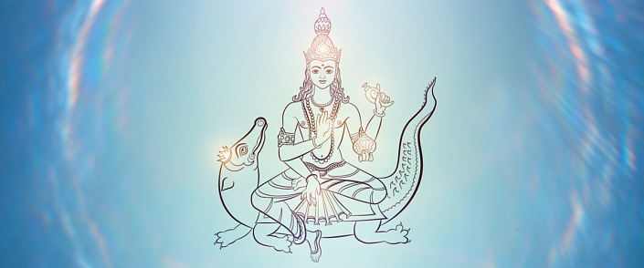 Бог Варуна — покровитель водных просторов Вселенной и защитник Дхармы
