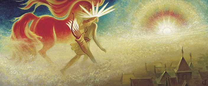 Даждьбог — бог Солнца, света и жизни. История и символы в славянской мифологии