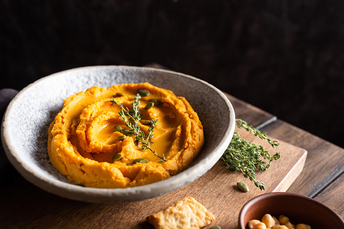 хумус из батата фото