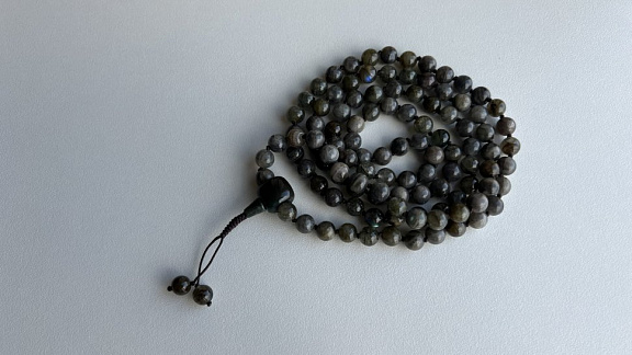 Чётки из лабрадорита «Прозрение Тилопы»