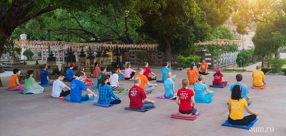 практика йоги, медитация