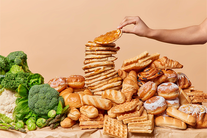 сладости и фрукты фото