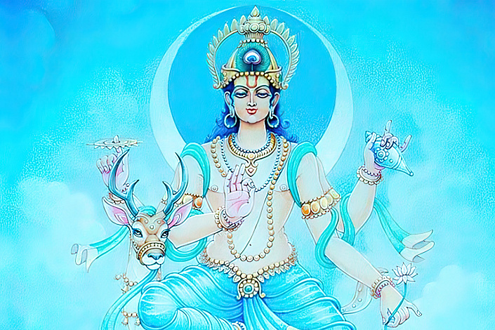 Бог луны чандра фото