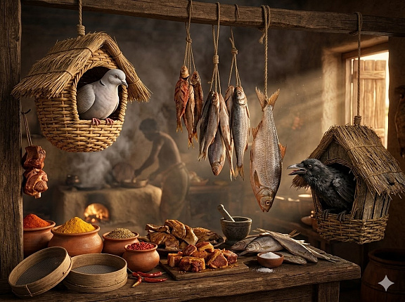 Джатака о голубе