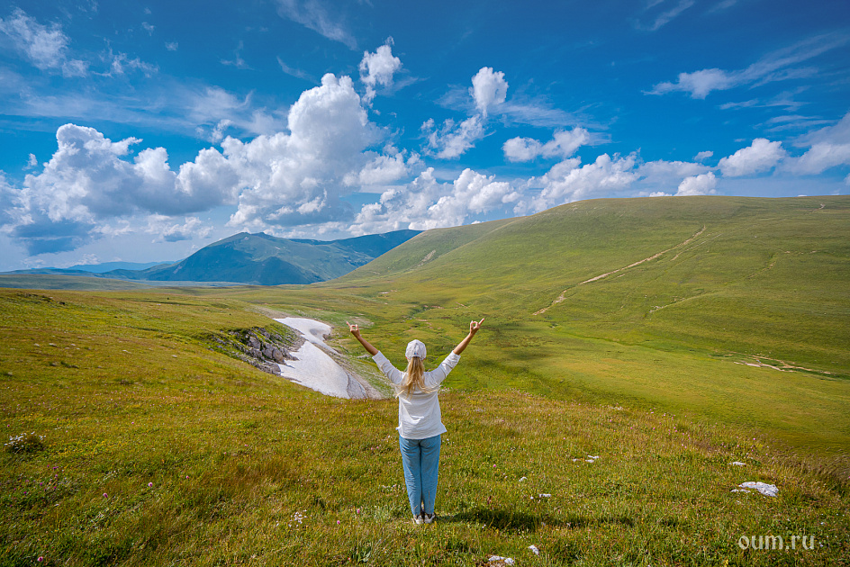 Юлия Скрынникова, плато Лаго-Наки фото