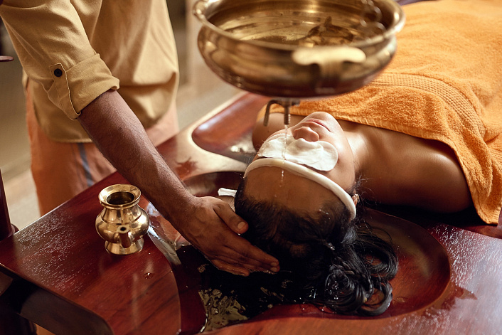 Процедура широдхара фото