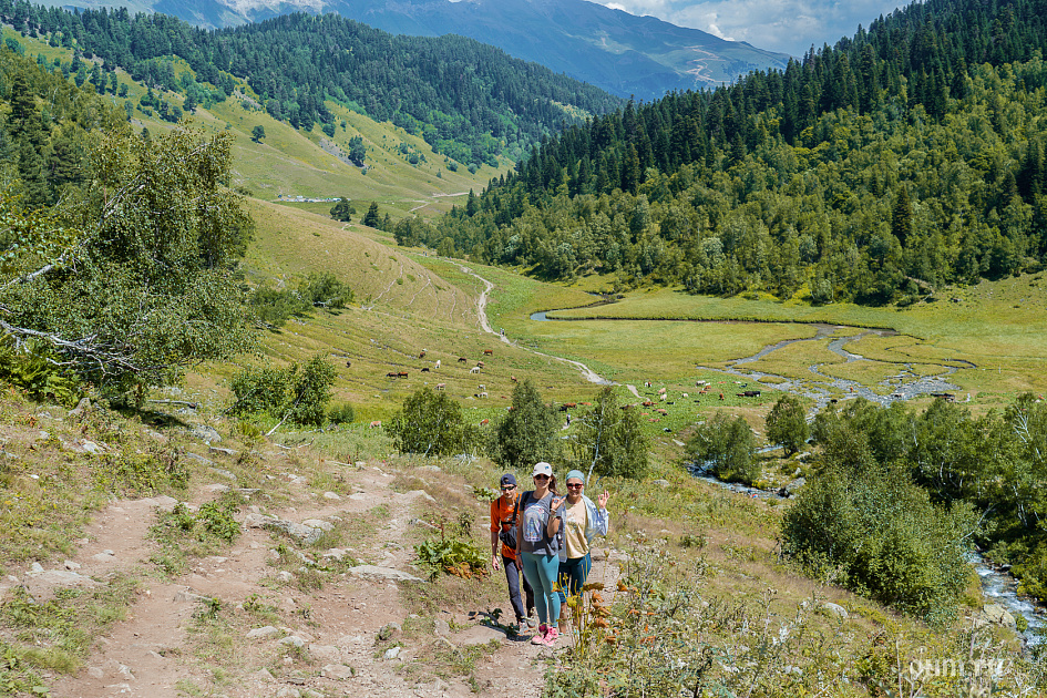 Дорога к Дуккинским озёрам фото
