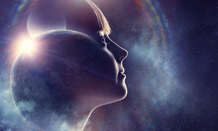 космос, лицо