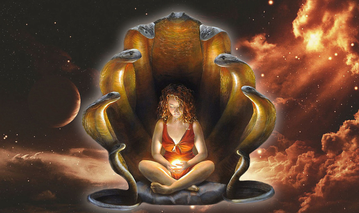 кундалини шакти змея фото