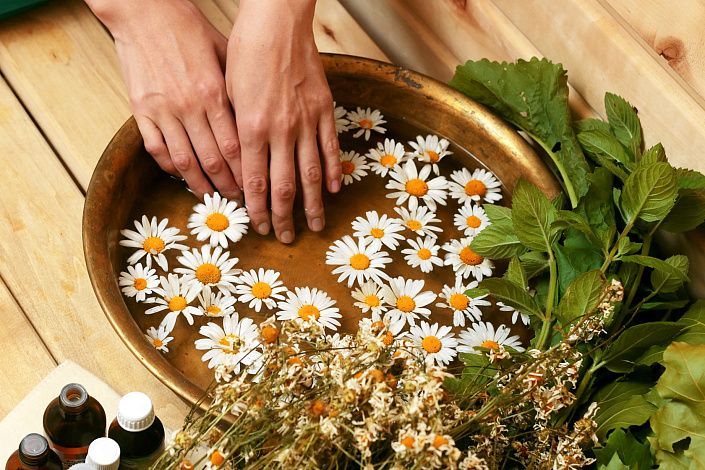 отвар из ромашки фото