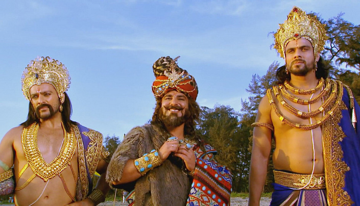 шакуни с дурьодханой и духшасаной