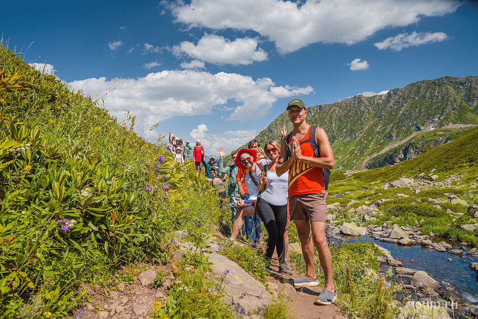Дорога к Дуккинским озёрам фото