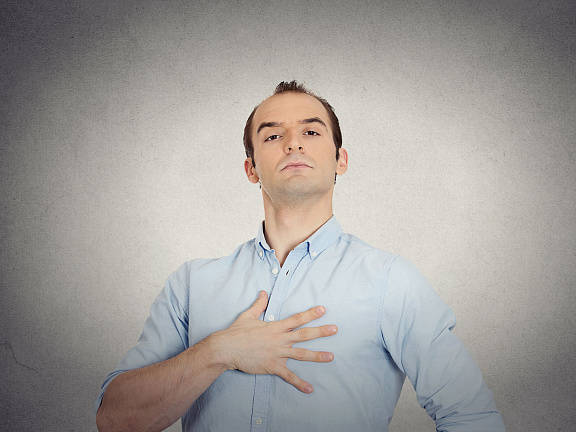 гордый мужчина