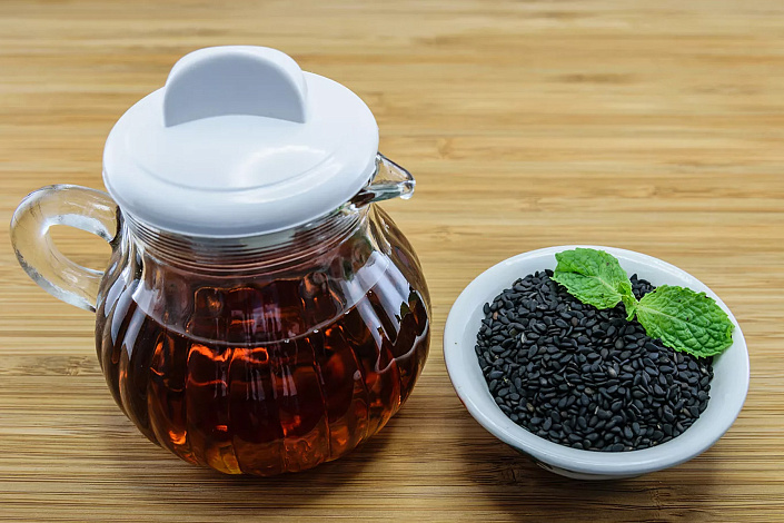 напиток с чёрным тмином фото