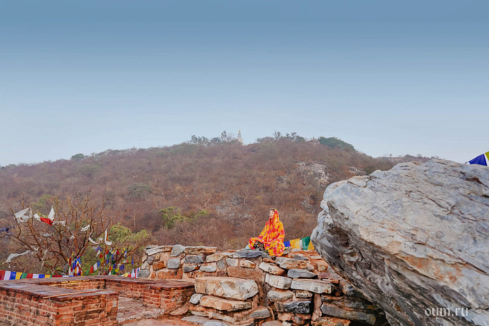 Меджитация на горе фото