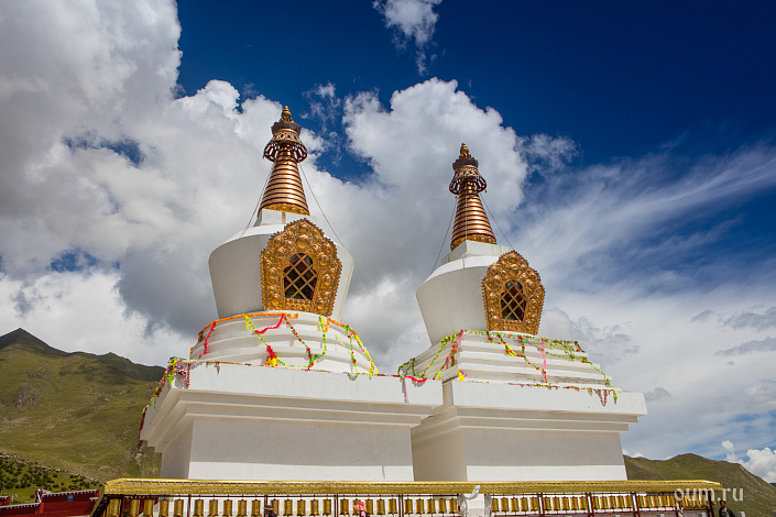 ступа, небо