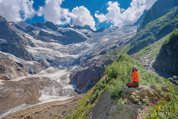 медитация в горах фото