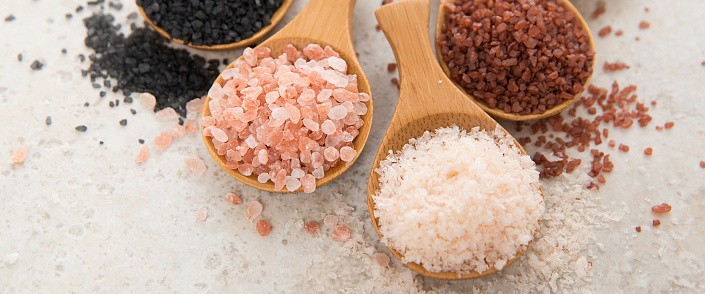 разные виды солей