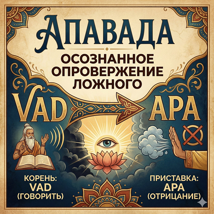 Аналогия золота и украшений в методе Апавада Веданта