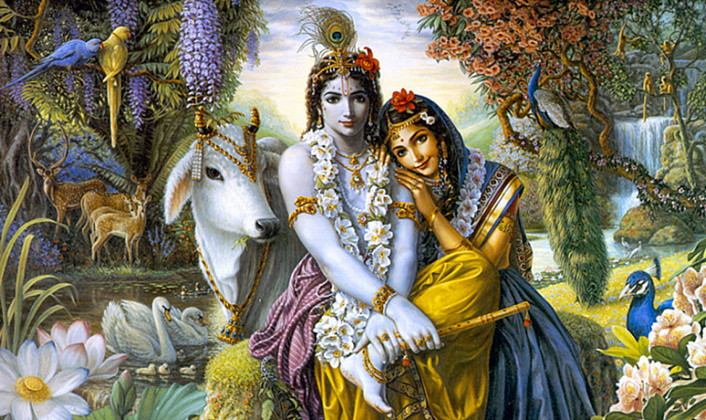 радха и кришна