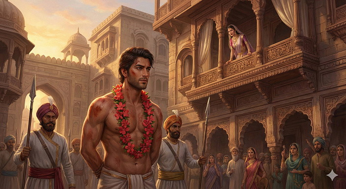 Вора ведут на казнь