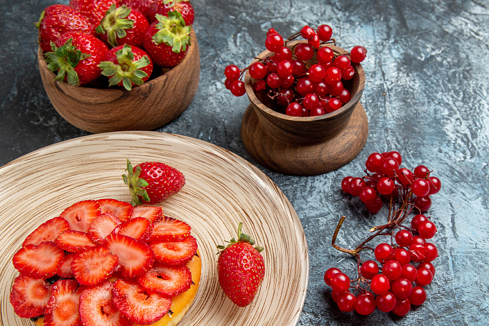 десерт с калиной фото