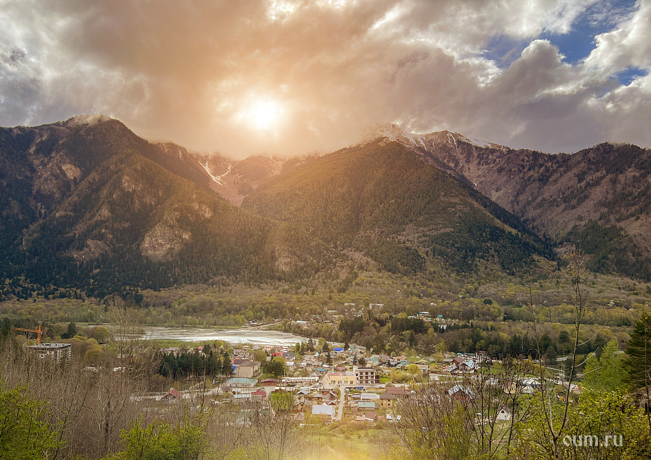 природа Теберды фото