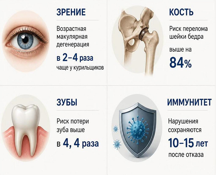 Матрица вреда курения