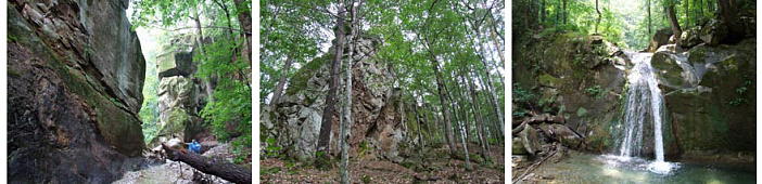 водопады кавказа