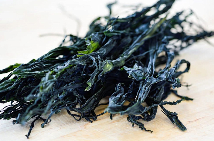 вакаме, сушеные водоросли