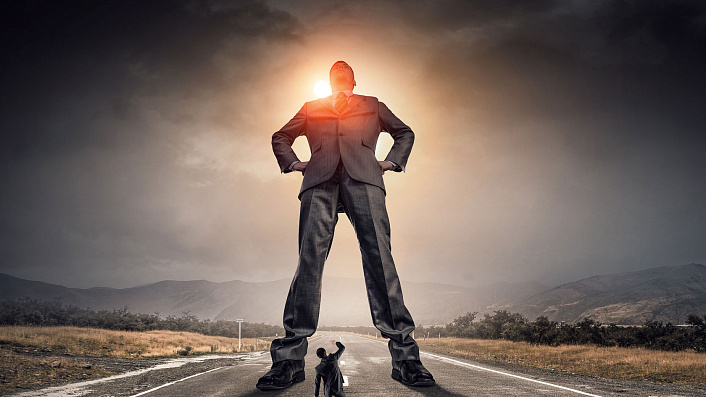 маленький человек и большой