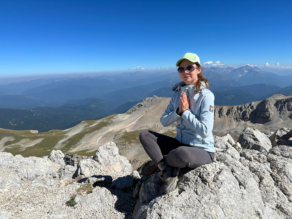 Преподаватель йоги Анна Фирсова