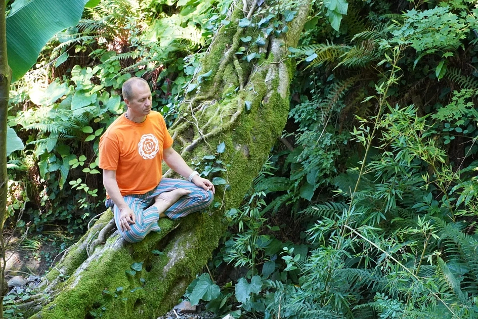 йог медитирует