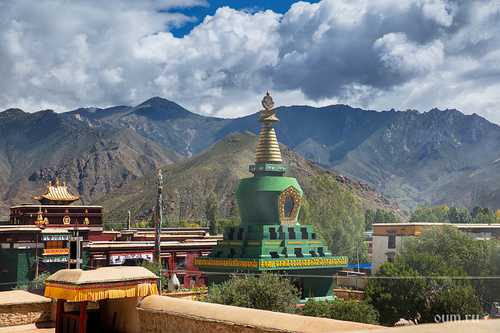 ступа, тибет