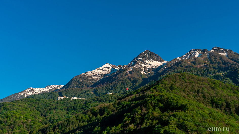 mountains, sochi, peak