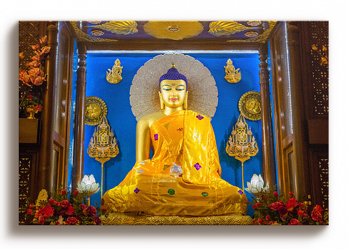Статуя Будды в Бодхгае