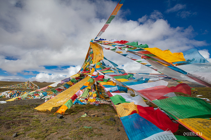 тибетские флаги фото