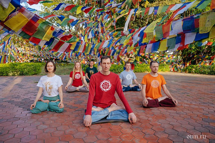 медитация в лумбини фото