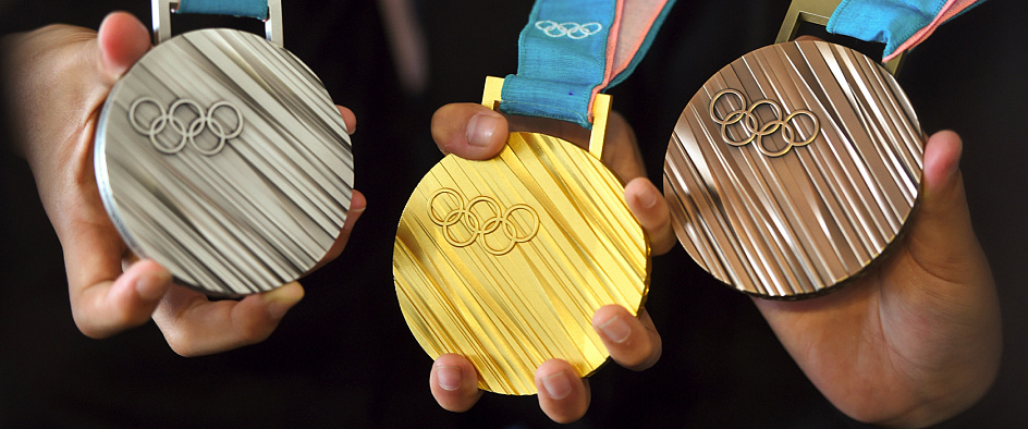 Олимпийские медали из вторсырья