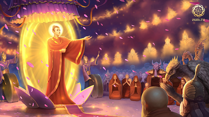 будда дает учение