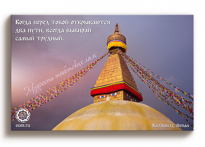 Мудрость тибетских лам о выборе пути - Катманду
