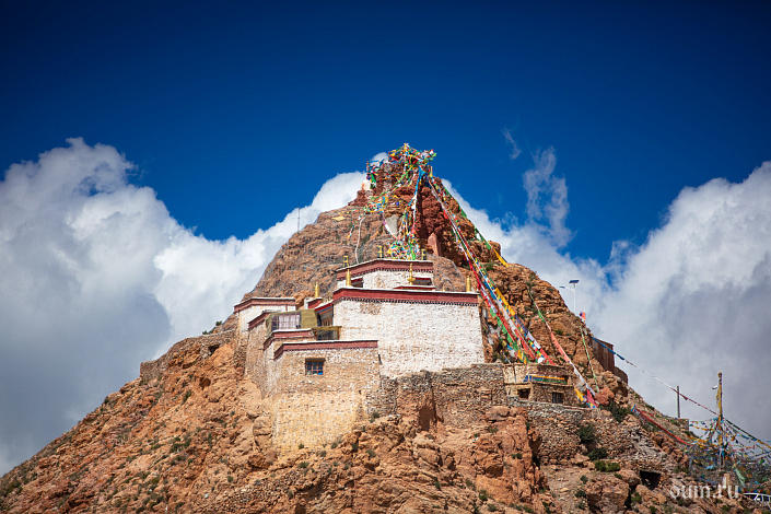 тибет, монастырь