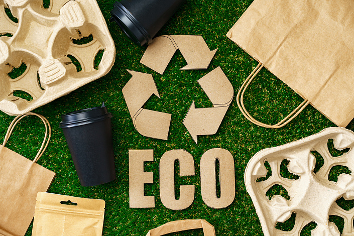 бумажный пакет, эко